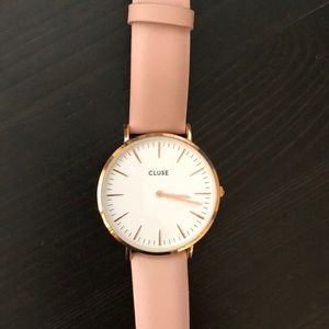 Blush cluse wrist watch - needs battery